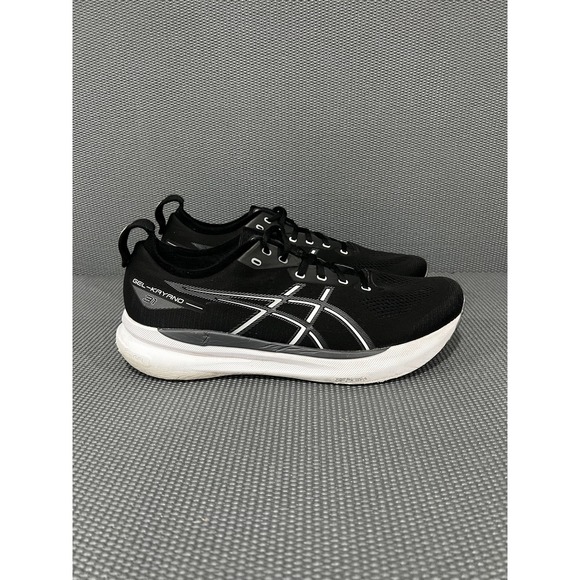 Asics Gel Kayano 31 Mens Athletic Black White Running Walking Sneaker Size 13 - Picture 1 of 10
